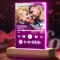 Easycosy Spotify Song Cover Acrylglas mit Foto - Personalisierte Bilderrahmen Nachtlicht mit Spotify Code - Foto Geschenke für Freundin Freund & Frauen Männer zum Weihnachten Geburtstag - Größe: S/M/L