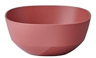 Mepal – Servierschale Silueta – Spülmaschinen- und mikrowellenfest – Salatschüssel – Tapas Teller – Geschirr – 750 ml – Vivid mauve