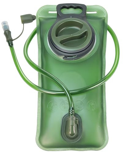 DTnewsun Hydration Bladder 1.5L,2L,3L Leakproof Water Reservoir,Leak Proof Water Reservoir with Insulated Hose,for Hydration Pack for Cycling, Hiking, Running, Climbing, Biking