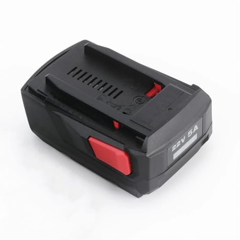Viskee B22 22V 5Ah Lithium-Ionen-Akku, wiederaufladbarer Akku 5000mAh, kompatibel mit Hilti 18V 21,6V 22V Akku-Bohrschrauber