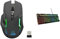 The G-Lab Kult Caesium Souris Gamer sans Fil Rechargeable - Souris Gaming Wireless Haute Performance & Keyz Caesium TKL Clavier Gamer TKL 87 Touches Filaire USB AZERTY Français, Rétro-Éclairage