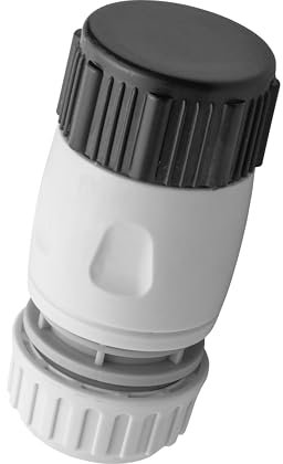 Cost Wise Blanking end click on-click off cap with female universal size garden hose connector for standard 1/2 hosepipe/porous pipe/irrigation hose