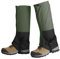 Gamaschen Wasserdicht,Guards Gaiter for Herren Damen,Verstellbare Outdoor Gamaschen,Gamaschen Wasserdicht Wandern Leg für Outdoor-Hosen zum Wandern,Klettern,Trekking (Grün)
