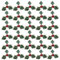 DBALL 30 Pièces Houx Noel avec Feuilles Vertes Decoration Amovible Houx Artificiel et Baies Rouges pour Fête Christmas comme Deco Noel Rouge DIY Guirlande Cadeaux