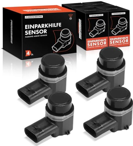 Frankberg 4x Parksensor Vorne Kompatibel mit A3 8P1 1.2L 2003-2012 T.i.g.u.a.n 5N 1.4L 2007-2018 Toura.n 1T1 1T2 1.4L 2003-2010 Toura.n 1T3 1.2L 2010-2015 Replace# 1T0919275A