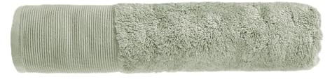 Allure Bamboo Bath Sheet 90 x 150cm – Luxury Super Soft Hypo-Allergenic Plush 550GSM Extra Large Bath Towel (Sage Green)