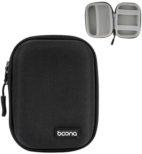 Linpr Étui pour Appareil Photo Numérique Compatible avec CAMKORY/pour Kodak PIXPRO/pour Lecran/pour VAHOIALD/pour Canon IXUS 285 HS, Étui de Protection pour Appareil Photo numérique (Oxford Noir)