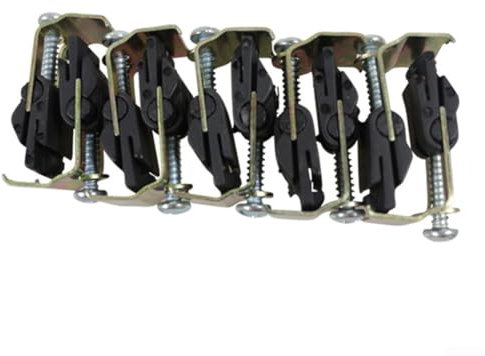 Todikaper Set di 10 ganci per lavello, in nylon e acciaio al manganese, per cucina, bagno, lavandino, strumento di fissaggio per la casa