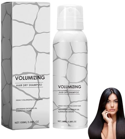 Trockenshampoo mit sofortigem Volumen für erfrischendes Haar, natürliches Trockenshampoo-Volumenspray, feuchtigkeitsspendend, gegen Frizz, leicht, erfrischend und nicht fettend (1pcs)