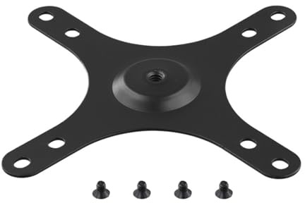 GESXNPBN Tragbare Monitor-Montagehalterungsplatte VESA 1/4 Zoll Schraubenloch Bis 100 X 100 Mm 75 X 75 Mm, M4-Schraube, Befestigter Monitorständer Zur Wandmontage