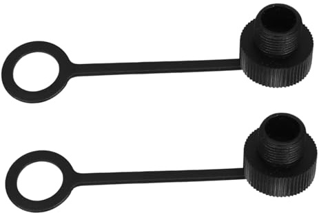 Ciieeo 2 pezzi Copri Connettore Plastica Tappi Protettivi Antipolvere e Resistenti per Connettori Maschio da Pannello Protezione e Fili Elettrici