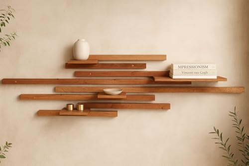 Living Oak - Wandregal No.02 - Wandregal Eiche zur individuellen Gestaltung (XL)