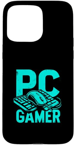 Gamer Sport Computer Giochi Giocatore Pc Gaming Tastiera Mouse Custodia per iPhone 15 Pro Max
