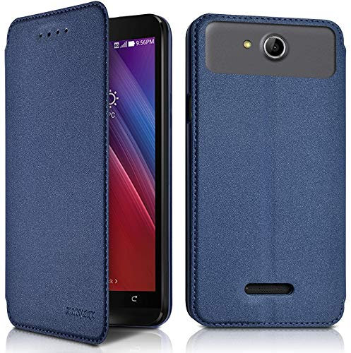 KARYLAX - Custodia a libro per smartphone Logicom Le Hello 5 4G, colore: Blu