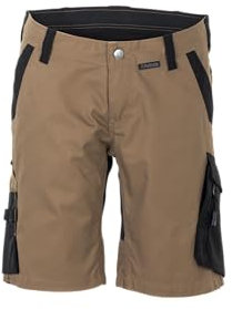 Planam 6413042 Norit Damen Bundhose, Sand/Schwarz, Größe 42