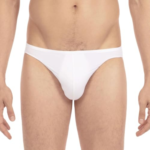 HOM, Herren, Mikro Slip Plumes, Weiß, XL