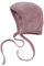 Engel Natur Baby Häubchen, Fleece, 100% Wolle, 4 Farben (50-56, Rosenholz Melange)