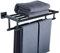 Sayayo Porta Asciugamani Bagno Nero 50CM Doppio Porta Salviette da Parete Porta Asciugamano da Bagno, Acciaio Inossidabile SUS304, EGZ8050-B