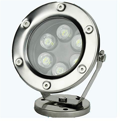 Lumière sous-marine 220V LED étanche lumière sous-marine piscine lumière étang à poissons scène de l'eau lumière spot lumière fontaine lumière paysage coloré lumière réservoir de poissons sept couleur