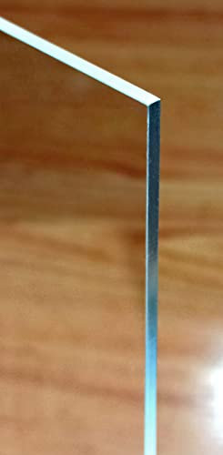 GOYAPRINT Placa de Metacrilato Transparente 3 mm Plancha de Acrílico Incoloro Lámina de Plástico Duro (1 ud, 59,4x42 cm)