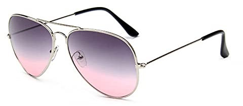 WQZYY&ASDCD Sonnenbrille Herren Damen Klassische Pilot Frauen Männer Ocean Lens Vintage Shades Version Brille Anti-Uv-I