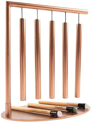 LAO LA Hochwertiges, beruhigendes Windspiel – tiefe melodische Töne, ideal für Außendekoration, Gedenkgeschenke, Verhältnis, Garten oder Hinterhof