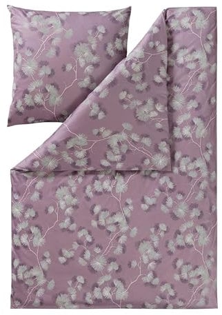 ESTELLA Mako Interlock Jersey Bettwäsche Rumi 6963 Fb. 065 Mauve (155x220 + 80x80 cm)