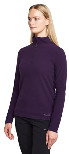Peter Storm Women's Bracken Half Zip Fleece with Fitted Collar & Hem, Lightweight 60g Brushed Microfleece Midlayer Pullover, Ideal for Walking, Hiking & Outdoor Recreation