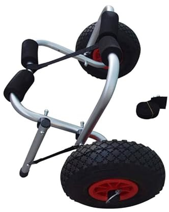 Galaxy Kayaks Kajakwagen mit Transportgurt Kajak Transport Kajak Wagen Trolley