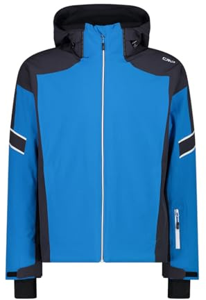 CMP - Herrenjacke mit Kapuze und Reißverschluss, Fluss, 48