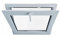 PCV Fenster Kippfenster Kellerfenster Garagenfenster Viele Varianten (PCV 600x500 mm)