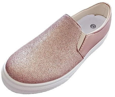 Arch Support Trainers Kitchen Shoes Women Womens Walking Shoes Ladies Shoes Size 5 Tap Shoes Glitter Trainers Pool Shoes Arch Support Trainers Rose Gold