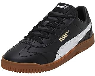 PUMA Herren Club Freizeit-Sneaker Sneaker Schwarz 40.5 EU
