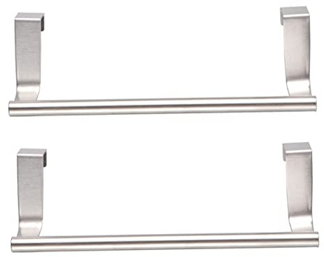 VASDEV 1pc Estante de Almacenamiento de Metal Toalla de Acero Inoxidable Toallero de Pared Toallero Adhesivo Bastidores de Pared Toalla de Pared Toalla de Puerta Colgador de Toallas Toall