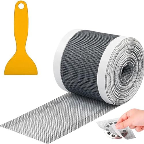 FCSNJH 70mm X 10m Haarsieb Dusche, HaarfäNger, Abflusssieb, Sieb Abfluss Haare, Shower Drain Hair Catcher, Duschrinne Abflussfilter Selbstklebend Für Badwanne