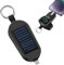 Solar Powerbank Solar Schlüsselanhänger Handy Ladegerät, 3000 MAh Tragbare Mobile Mit Eingebautem Typ C Kabel, Outdoor Wasserfester Externer Akku Für Reisen Im Freien, Camping (schwarz)