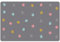 Solday Tapis de gamelle antidérapant pour chien et chat, 60 x 40 cm, tapis de gamelle, tapis d'alimentation pour animaux de compagnie imperméable et antidérapant (gris clair)