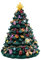 Spetebo Retro Spieluhr Oh Tannenbaum drehend - 16 cm - Deko Weihnachtsbaum zum Aufziehen mit Musik - Weihnachtsdeko Tischdeko Fensterdeko für Weihnachten Advent Winter Weihnachtsdorf Zubehör