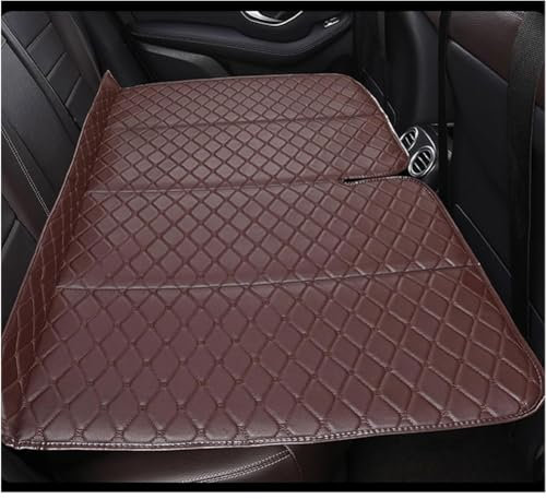 JINGXINXUE Auto Nicht Aufblasbare Matratze für Benz Vito/V-Class W447 2016-2024, Rücksitz Bett-Matratze Faltbar Reisematratze Schlafmatratze Camping Zubehör, E/Coffee