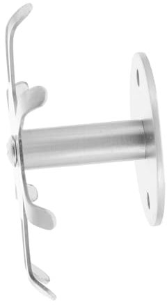 Genérico Organizador Giratorio De Utensilios De Cocina De Acero Inoxidable Ganchos Montados Gabinete Para Colgar Utensilios Tazas Y Toallas Para Maximizar Espacios Cocinas Pequeñas