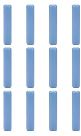 12 feltrini per mobili, in teflon, autoadesivi, per pesanti, plastica, facili da installare, per mobili, protezione del pavimento, piastrelle, scivoli, antiscivolo, sedie, tavolo, moquette