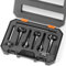 WSOOX 5 Pieces Forstner Drill Bit Set with Extension Rod and Depth Stop for Woodworking (Diameter 15, 20, 25, 30, 35 mm)