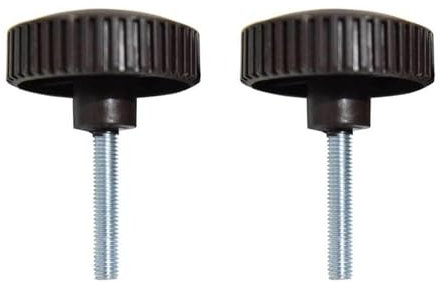 TopHomer 2 Stück Gartenschaukel-Schrauben, Hof-Schaukelstuhl-Ersatzteile, manuelle Knöpfe zur Befestigung des Baldachins von Veranda-Schaukeln