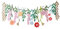 Wildblume Deko Banner 3M – Blumen Girlande mit doppelseitigem Druck – Frühlingshafte Blumenbanner für Gartenparty, Hochzeit, Sommerdeko, Babyparty