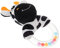 FOYTOKI Animal Rattle Shaker Ring for Boy Girl Soft Deer for Sensory Play Lightweight and Portable for Newborns for Crib and Stroller