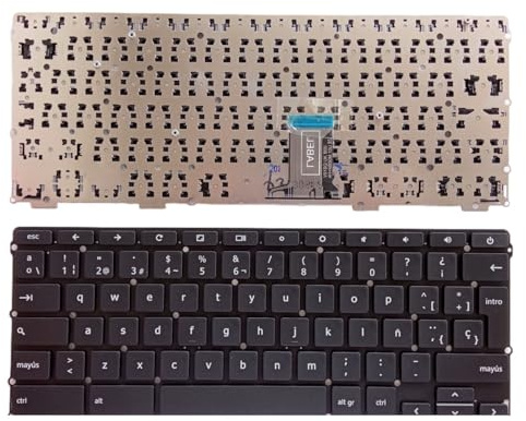 LZZSEOZ US-Spanisch Beleuchtete Tastatur Für Toshiba für Chromebook CB30-B B3121 B3122 B3123 B B3330 B3340(SP NoBacklit Switch)