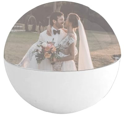 Memory Sphere Weihnachtskugel Personalisiert 3D Orb Video Kugel Christmas Ball Personalisierte, Ornament Crystal Player,personalisiertes 3D-Video-Kristallkugel