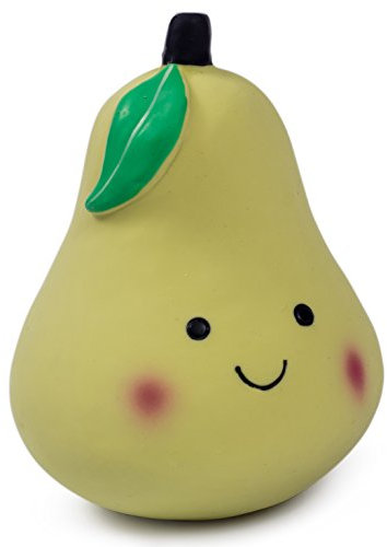 Petface Latex Pear Soft Chew Dog Toy, Large