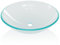 Festnight Waschbecken Waschschale aus Gehärtetes Glas Waschplatz Handwaschbecken 42x14cm Transparent für Badezimmer Waschraum