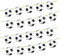 Folat 26207 - Girlande Fußball - ca. 10 m lang - 15 Fußbälle je Ø 22 cm - 2 STK.